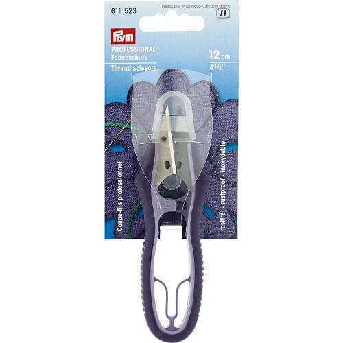 German Prym special thread scissors 12cm 4½” high-end purple 611523