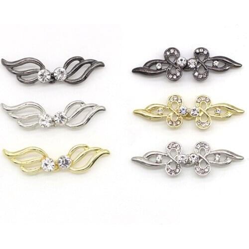 Retro Plating Duckbill Buckle Clothing Decor Chain Cardigan Clip Sweater Blouse Clip Clothing Decoration Brooch Pins