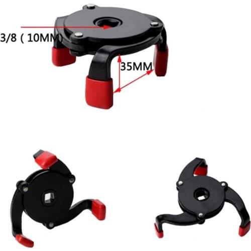 High Quality Universal 3 Jaw Oil Filter Remover Tool Cars Oil Filter Removal Tool Interface Special Tools Oil Filter Wrench Tool
