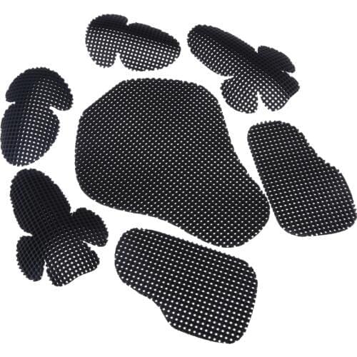 New EVA Motorcycle Elbow Back Shoulder Chest Protection Pad Body Protective Gear Black Dropshipping 29cm*39cm