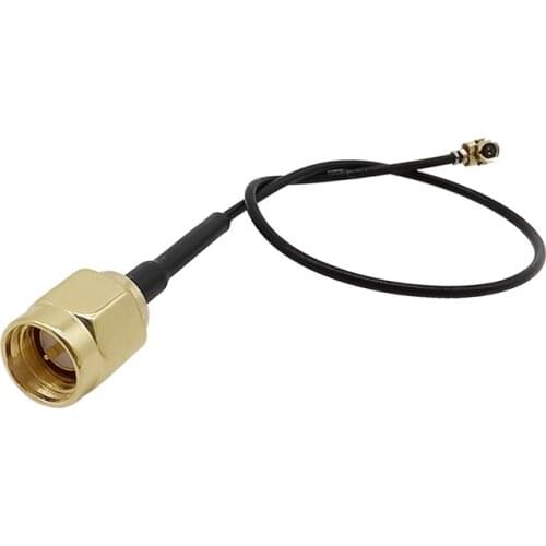 1Pcs SMA Male Plug to IPX u.fl IPEX 1.13 mm Cable Antenna PCI Wifi Card Wireless Router Pigtail Coaxial Cable Connector
