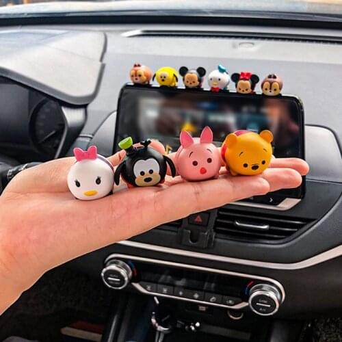 10PCS Disney Classic Cartoon Car Interior Decoration Center Console Decoration For Girl Gift Car Interior Accessories Decoration