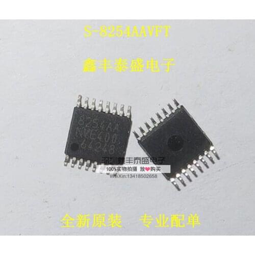 100% New Original In Stock S-8254AAVFT S-8254 Marking:8254AA TSSOP-16