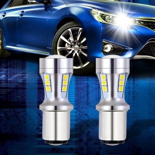1157 P21W LED Bulb Ba15s 6000K White 1300LM Auto Lamp Bright No Hyper Flash Lamp Bulbs Car Rear Turn Signal Light