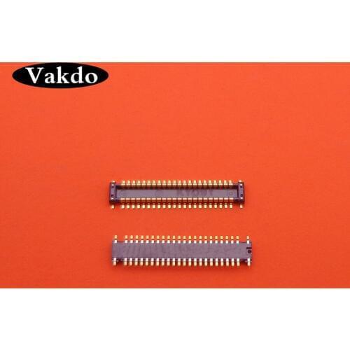 2pcs LCD Display screen FPC connector socket for Samsung GALAXY S3 I9300 I9305 I9308 I939 Logic on motherboard mainboard 48pin