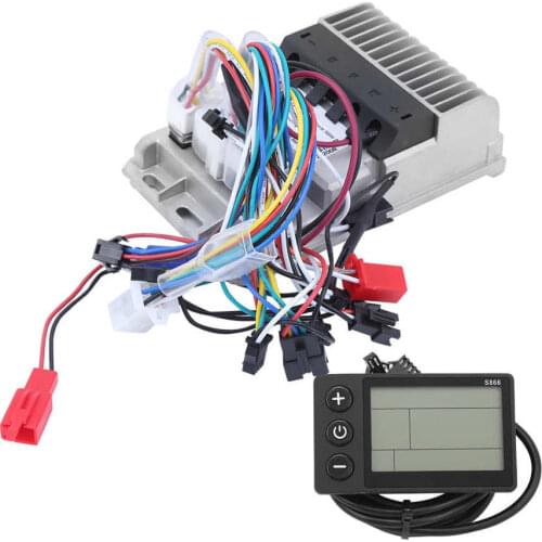 36/48V 500W Electric Vehicle 3-mode Sinusoid Brushless Controller Instrument LCD Set for Electric Bike Bicycle E-bike Tricycle