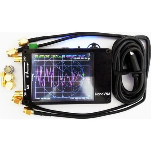 NanoVNA Host Vector Network Analyzer MF HF VHF UHF UV 50KHz ~ 300MHz Antenna Analyzer Built-in battery 2.8inch Screen