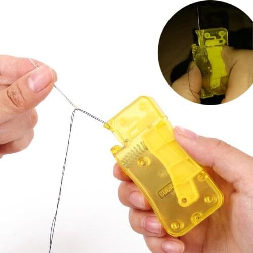Automatic Sewing Needle Threader for Sewing Machine Accessories DIY Tools Home Hand Sewing Elderly Household Auto Needle Device