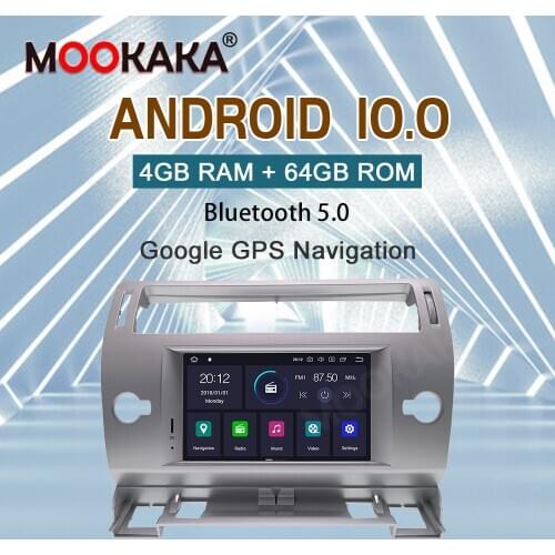 For Citroen C4 C-Triomphe C-Quatre Android Radio Cassette Recorder Multimedia 2004 2005 - 2011 Car DVD Player GPS Navi Head Unit