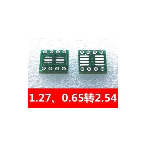 Free shipping 80PCS Gold plated SO8 MSOP8 SOIC8 TSSOP8 SOP8 turn DIP8 IC adapter Socket Adapter plate PCB (NO IN Pin Header)