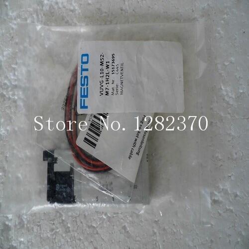 FESTO solenoid valve VUVG-L10-M52-M7-1H2L-W1 Stock 15,173,695
