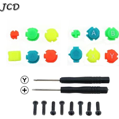 JCD Directions buttons + Screwdrivers + screws For NS Switch housing Case for Nintend Switch Joy-Con shell game console case