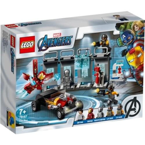 LEGO 76167 armoury of IRON MAN AVENGERS