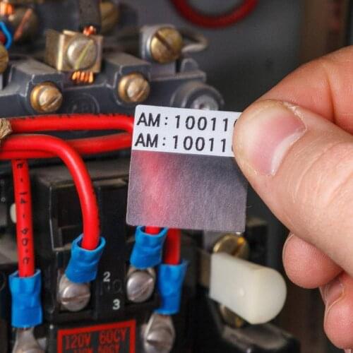 MC-750-595-WT-BK Printer Ribbon Maker Compatible For BMP-41 BMP-51 BMP-53 PC Linked Label