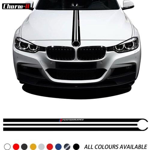Car Hood Sticker M Performance Engine Cover Bonnet Decal For BMW 3 Series F30 F31