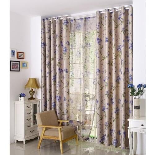 New Fashion Beautiful Blackout Window Curtains For Living Room Bedroom Custom Made Drapes