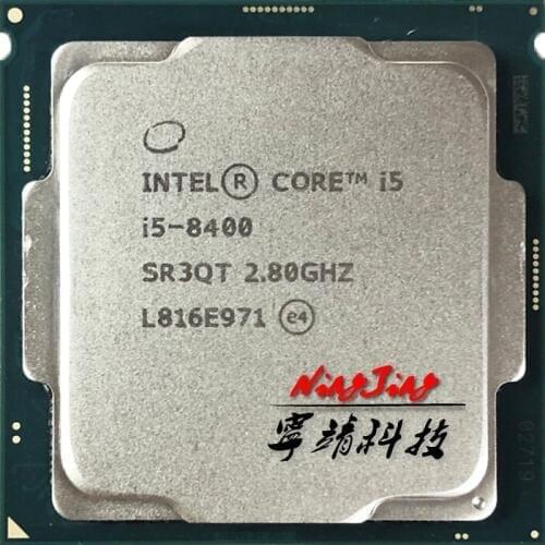 Intel Core i5-8400 i5 8400 2.8 GHz Six-Core Six-Thread CPU Processor 9M 65W LGA 1151