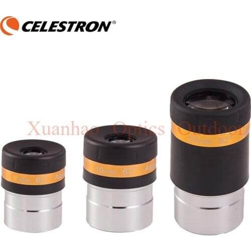 Celestron Aspheric Eyepiece Telescope HD Wide Angle 62 Degree Lens 4/10/23mm Fully Coated for 1.25" Astronomy Telescope 31.7mm