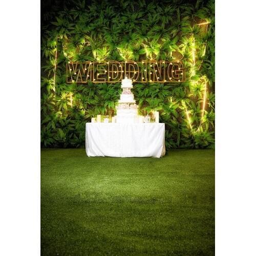 Garden wedding party photo backgrounds fabric wedding dress shop photography backdrops for photo Studio props photocall CM-7245