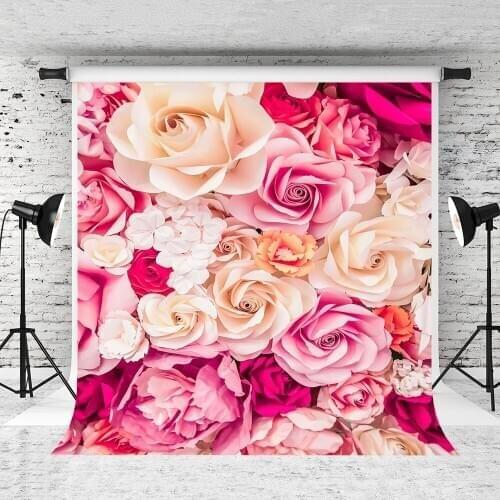 VinylBDS Flower Valentines Day Kids Photography Backgrounds Customize Flowers Backdrops Wedding Backdrops For Photography Studio