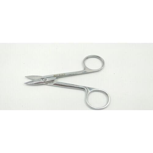 1 PC High Quality Dental Crown Scissor Straight or Curved Mental Scissor Golden Scissor Professional Dental Instrument