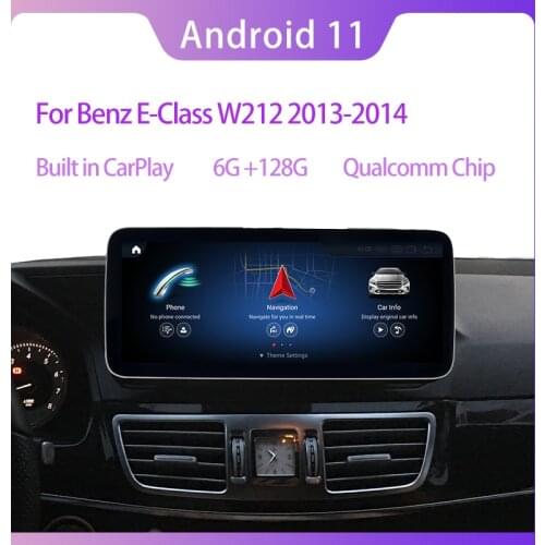10.25/12.5 inch andriod 10 Android Display 4G for Benz E Class W212 2013-2014 Car Radio Screen GPS Head UP Touch Screen
