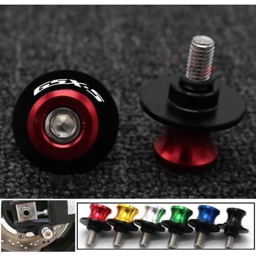 Motorcycle Accessories CNC Aluminum M8 Swingarm Spools Slider Stand Screw For Suzuki GSX-S750 GSX-S1000 F-ABS 2015-2018