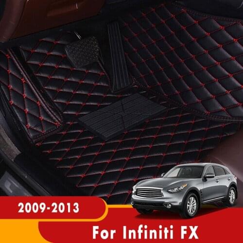 For Infiniti FX 2013 2012 2011 2010 2009 Car Floor Mats Carpets Custom Auto Foot Pads Automobile Accessories Pedal Rugs