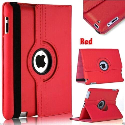 For iPad Mini Case 360 Degrees Rotating Flip PU Leather Case Cover For iPad Mini 2 3 Stand Cases Smart Tablet Cover Sleep Wake
