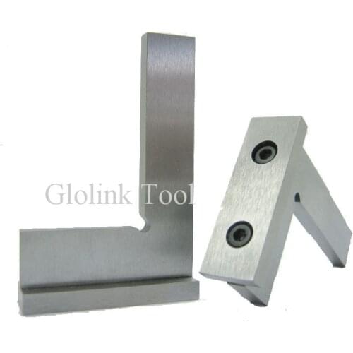 Grade1 Hardened Carbon Steel 90 degree Flat Edge Square With Wide Base 90 degree Industrial Wide Base Square Gauge Tools