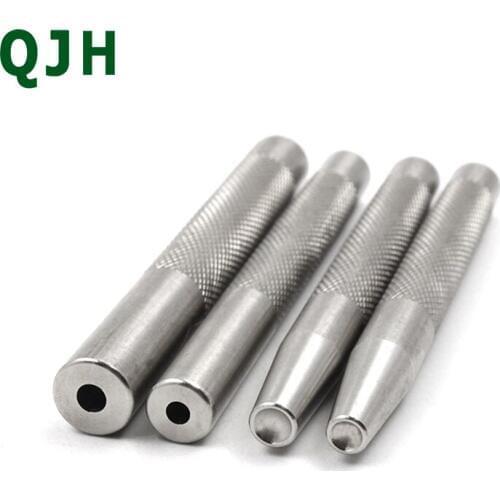 4mm-5mm Rivet Mounting Tool Snap Button Splicing Installation Cylindrical Mold DIY Leather Craft Tools Sewing Accessories