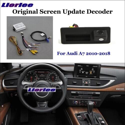 HD Reversing Parking Camera For Audi A7 2010-2018 Rearview Backup CAM Decoder Accessories Alarm System