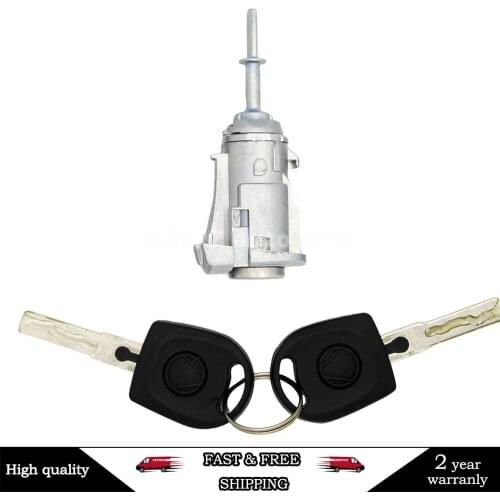 OE 604837167 LEFT DOOR LOCK BARREL CYLINDER FOR VW GOLF 4 IV MK4 BORA A6 SKODA FABIA POLO 1997-2003