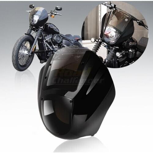 Motorcycle Front Headlight Fairing for Harley Dyna Low Rider Super Wide Glide 1986-2017 Sportster XL 1200 883
