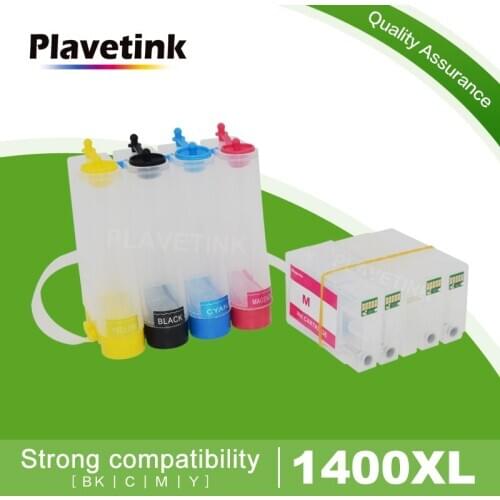 Plavetink 4 Color PGI-1400 Continous Ink Supply System Ciss For PGI1400 For Canon MAXIFY MB2040 MB2340 MB2740 MB2140 Printer