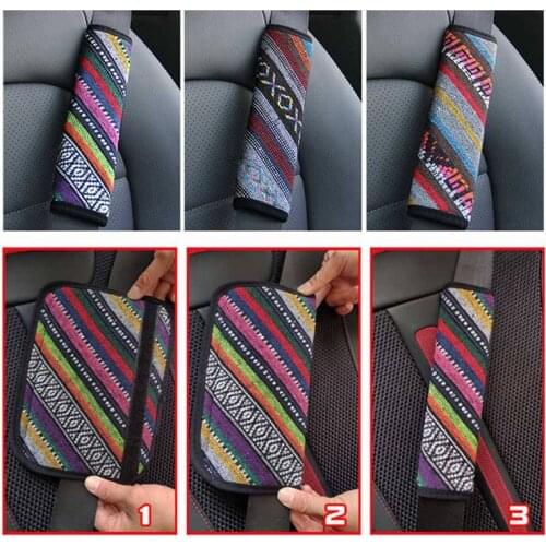 Protective Sleeve Insurance Belt Shoulder Car Seat Belt Shoulder Guard Pads Covers Protection Auto Interior Accessories