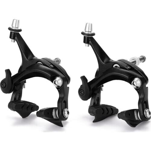 RedLand Road bike Brake Racinge Dual Pivot Brake Aluminum Side Pull Caliper Front&Rear With Brake Pads 1 Set Alloy bicycle Parts