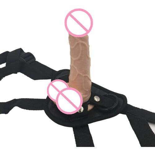 Strap On Realistic Dildo Pants For Woman Men Couples Strapon Dildos Panties For Lesbian Gay Adult Game Sex Toys for Adult Cock