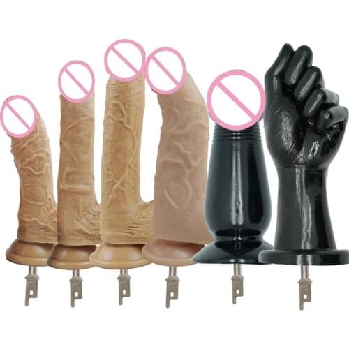FREDORCH Reciprocating Saw Silicone dildos Attachments for Sex Machine Different sizes Multifunctional expander Oversized dildo