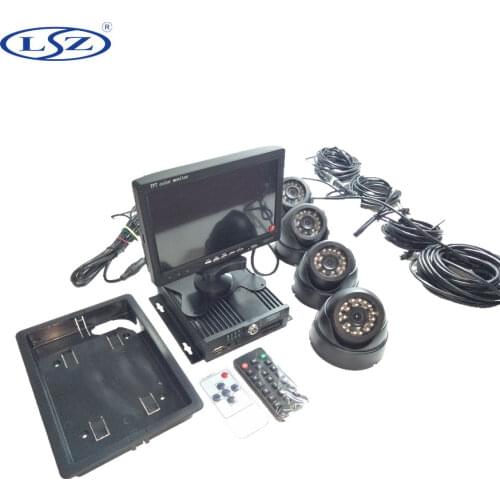 Bus DVR direct sales of a full set of on-board surveillance systems video cameras general aviation head equipment
