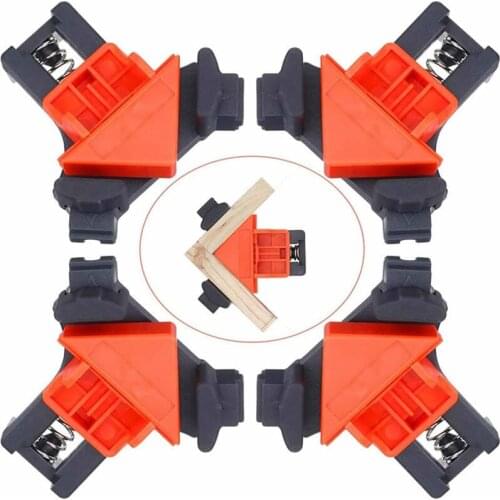 Carpenter Right Angle Clamp 12PCS Set Multiple angles Woodworking Clamp Right Angle Fixing Clips Clamp Corner Gadgets Tools