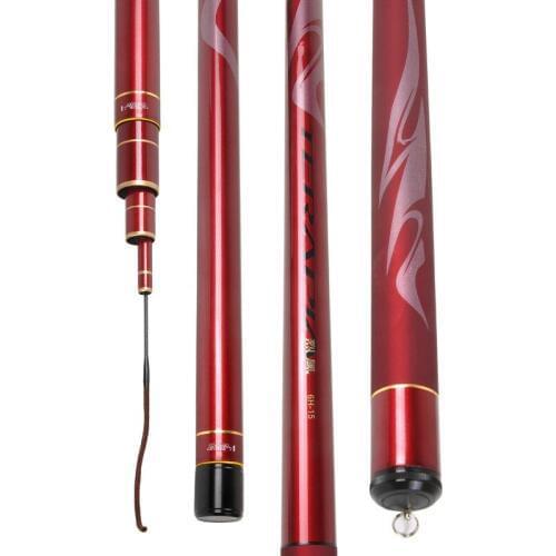 6H Ultra Light Super Hard 19-tune Taiwan Fishing Rod Carbon Black Pit Carp Peche Competitive Long Section Hand Pole Fishing olta