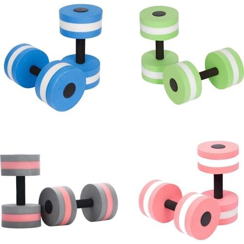 Water Dumbbell Sport Training Water Exercise Hand Bar Lightweight Portable Water Barbell For Body Building Fitness Gym Equipment