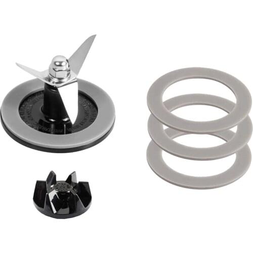 Replacement Parts Blender Blade Assembly with 3 Pcs Blender Gaskets,Replacement Parts for Cuisinart CBT-500,SB5600,CB600