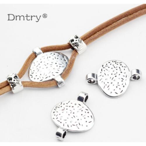 Dmtry 5pcs/lot 20% Off Connectors Diy Clasps For Leather Cord Bracelets Bangles Hooks Necklace Bracelet Jewelry Findings LC0083