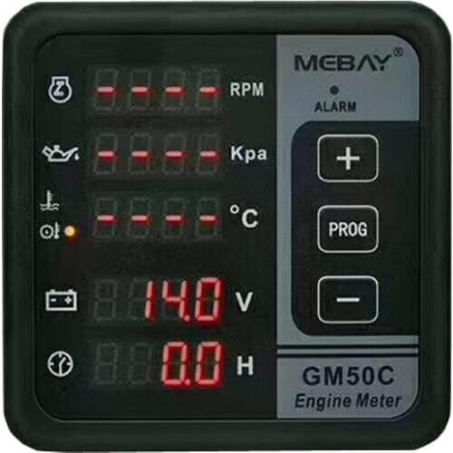 Factory! GM50C EFI diesel engine instrument CAN J1939 engine monitor