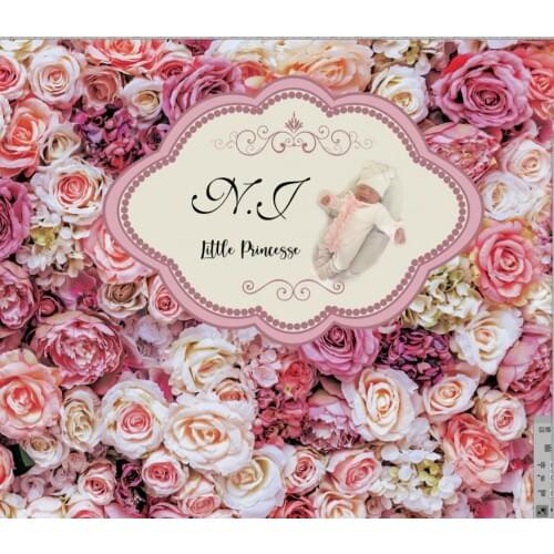 240x180cm Horizontal Thin Vinyl Custom Image Printed background for Wedding Birthday Anniversary Baby Shower Banner