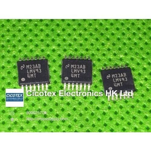 5pcs/lot LMV934MTX TSSOP14 IC OPAMP GP 1.5MHZ RRO 14TSSOP LMV934MTX/NOPB LMV93 4MT