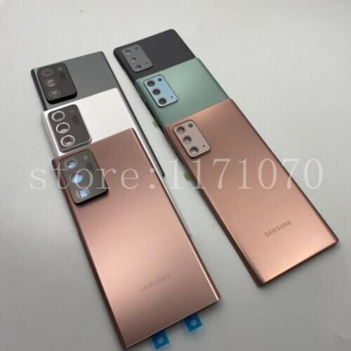 NOTE20 Original Back Case Housing For Samsung Galaxy Note 20 N980 NOTE20 Ultra N9860 Back Battery Cover Glass
