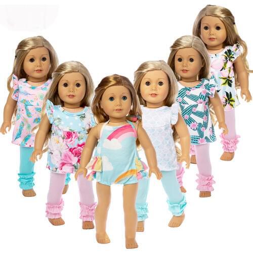 Leisure High Quality Set Clothes fits for American girl 18" american girl doll alexander doll best gift